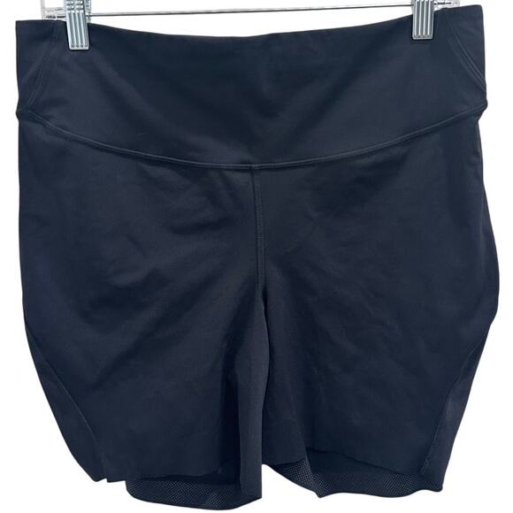Lululemon Base Pace High Rise Shorts Black 6” Lightweight Run Train Gym Size 14 - Picture 1 of 9